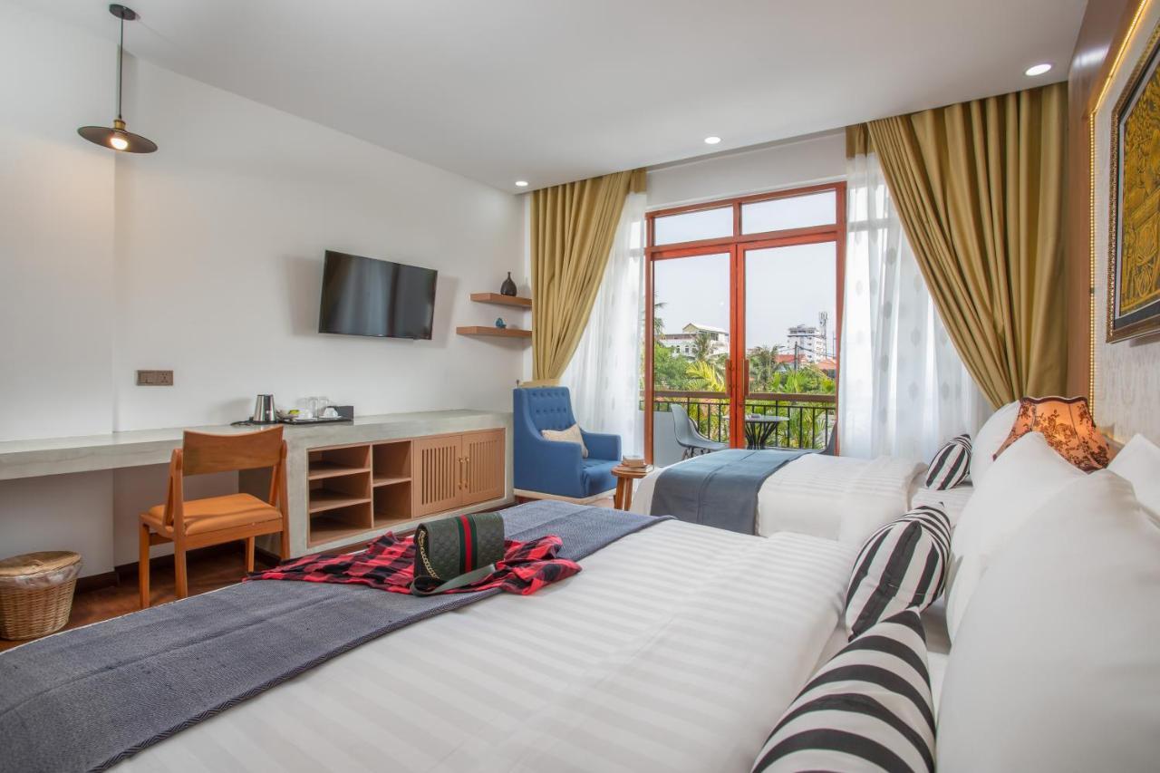 Cambana La Riviere Boutique Hotel Батамбанг Екстериор снимка